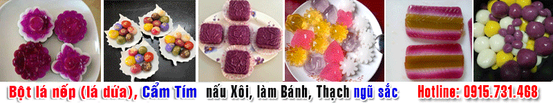 Bột lá cẩm tím